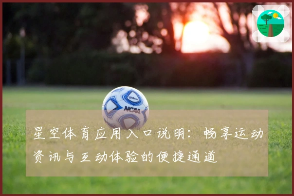 星空体育应用入口说明:畅享运动资讯与互动体验的便捷通道